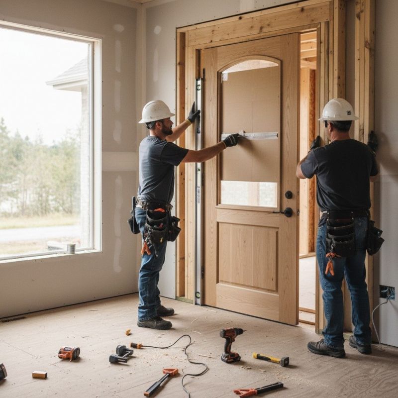 Farmhouse Door Installation