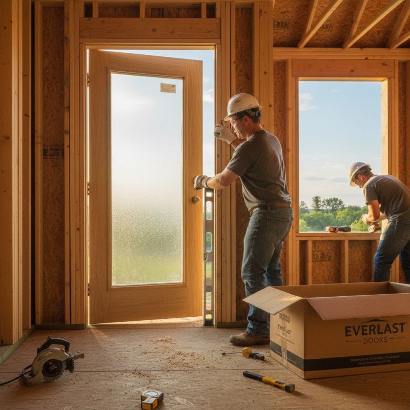 Front Door Installation detail