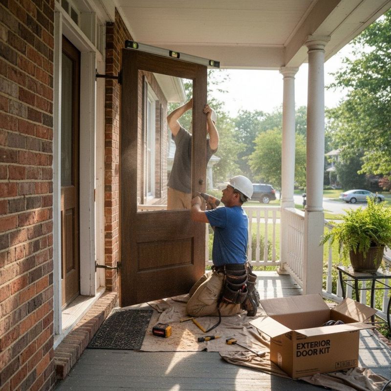 Porch Door Repair